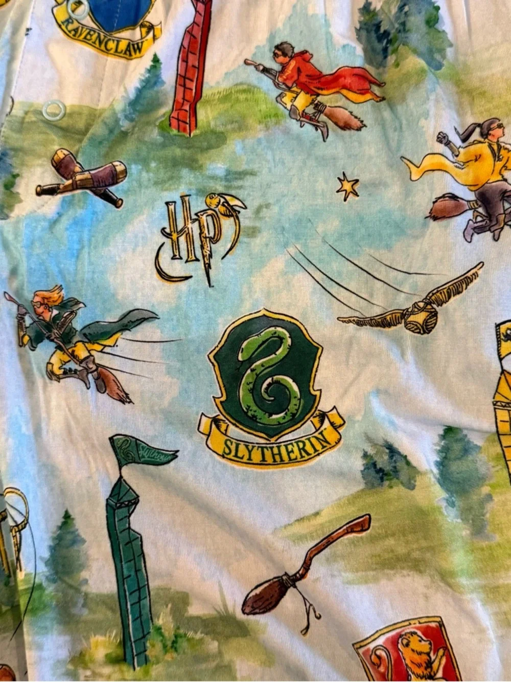Bums & Roses Harry Potter Bamboo Pajama pants Women’s Medium Comfy Lounge - Picture 8 of 12